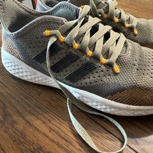 Adidas Olive Green Athletic Shoes